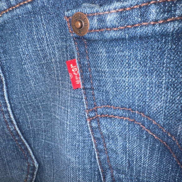 Levi's Blue Vintage A-line Skirt - Picture 4 of 5